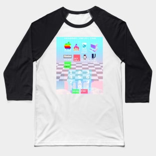 retro 90s phone Baseball T-Shirt